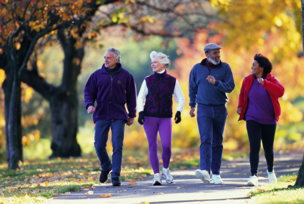 mental health benefits of walking