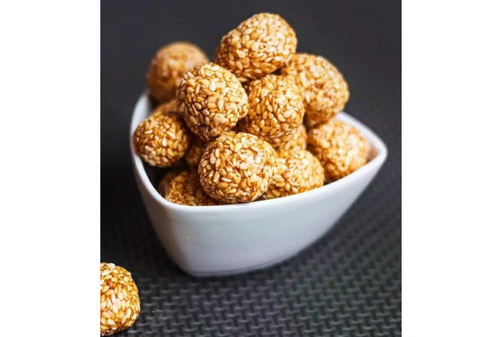 Indian Winter Desserts- Til ke ladoo